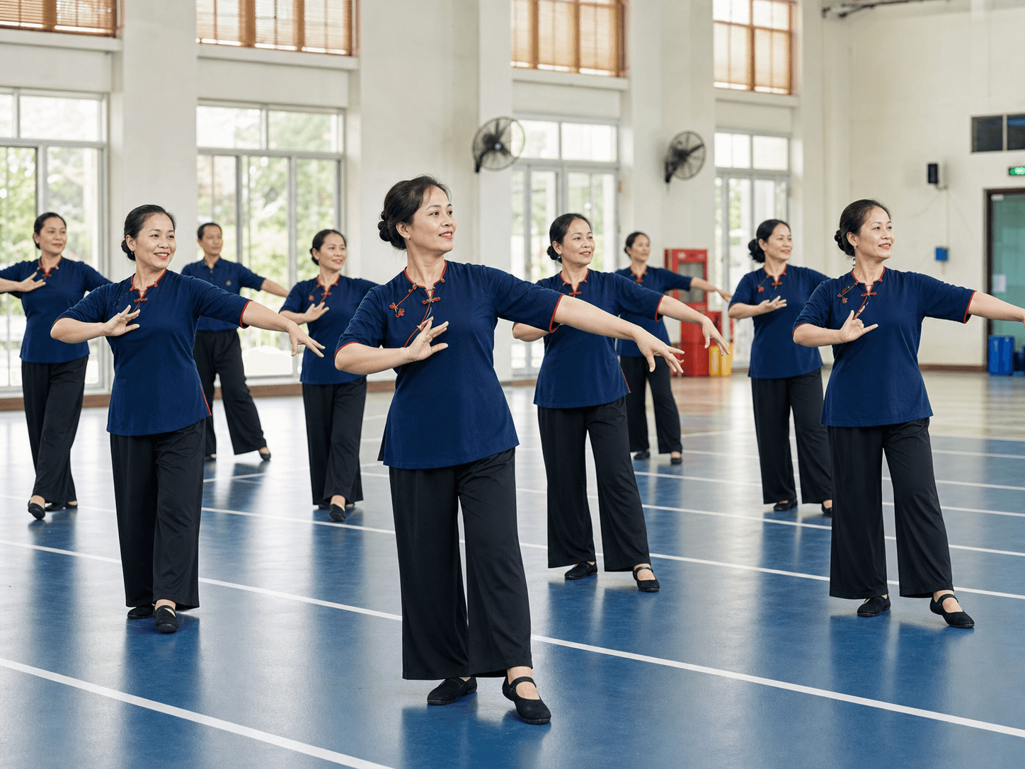 Lớp tập huấn Dân vũ thể thao